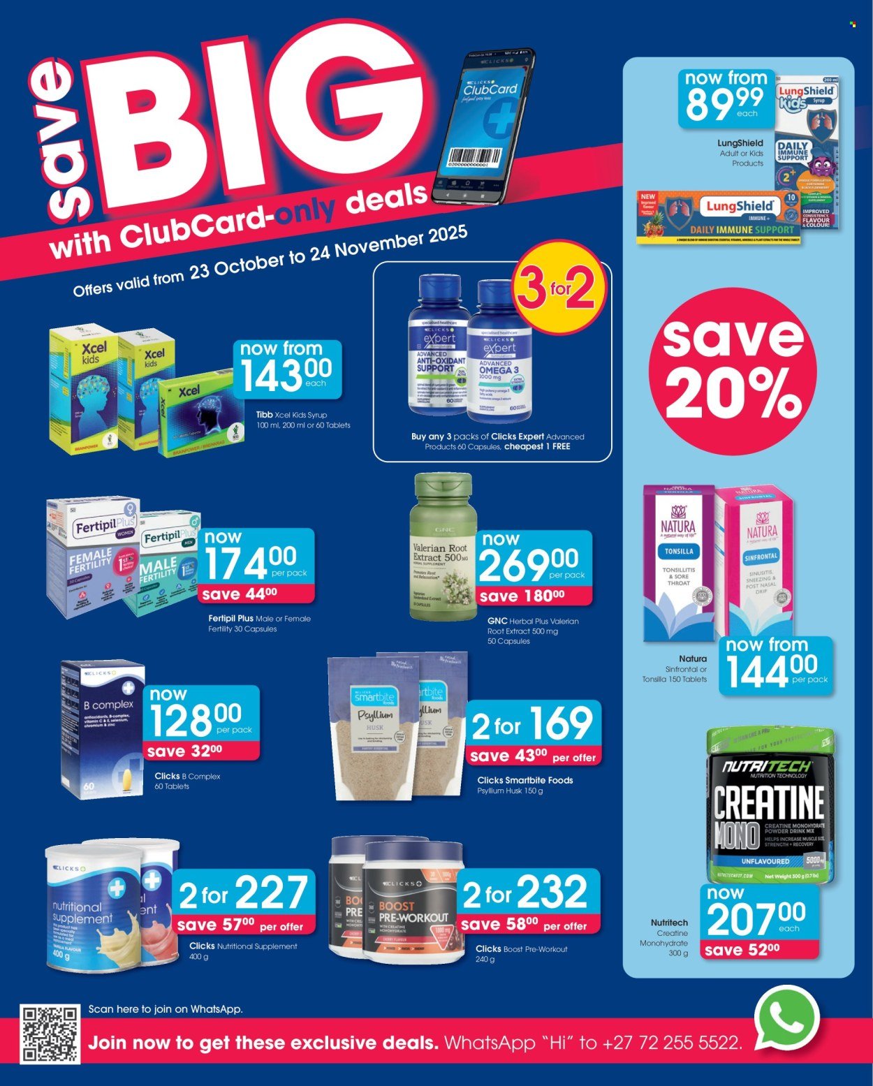 CLICKS specials - Mid-month savings (2025-11-11 - 2025-11-24) | 6