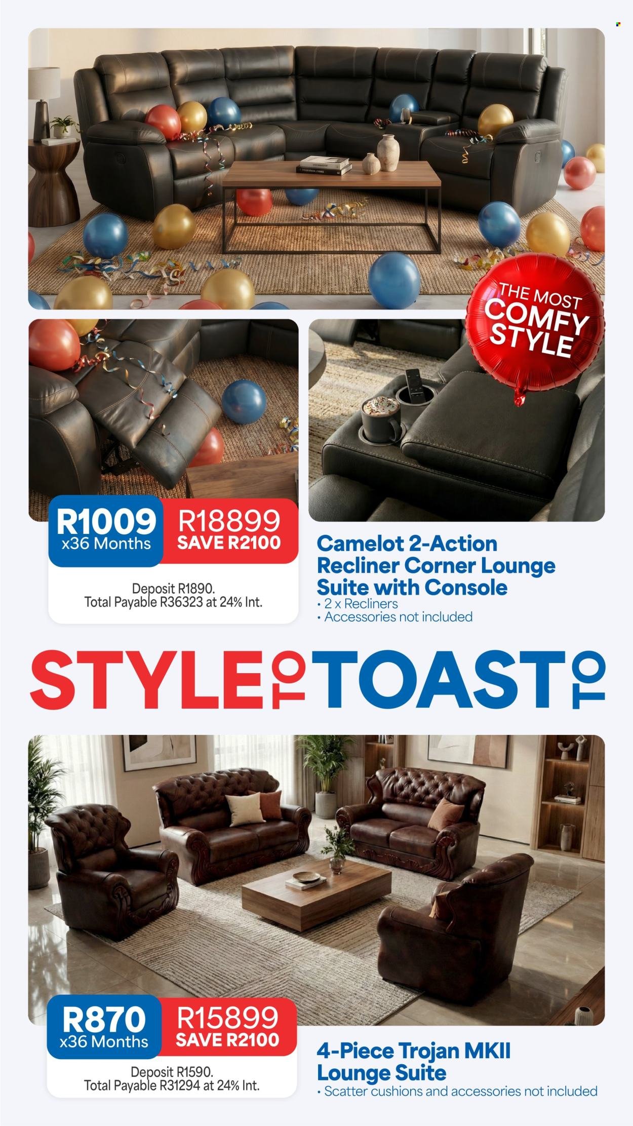 OK FURNITURE specials - From Monday 15 Jun 2026