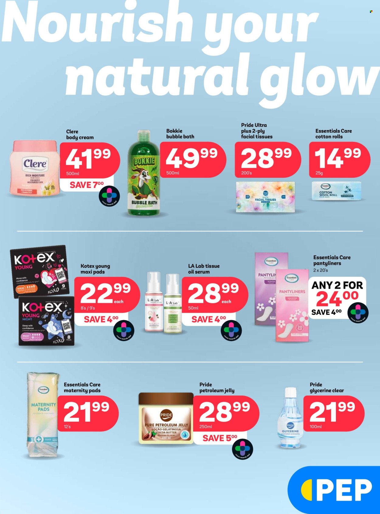 PEP STORES specials - Essentials August