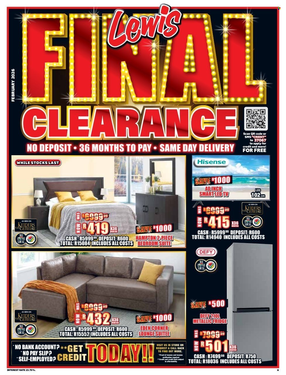 LEWIS specials - From Monday 23 Feb 2026 (2026-02-23 - 2026-04-12) | 1