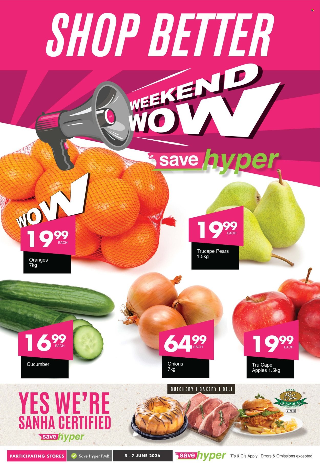 SAVE specials - From Friday 5 Jun 2026