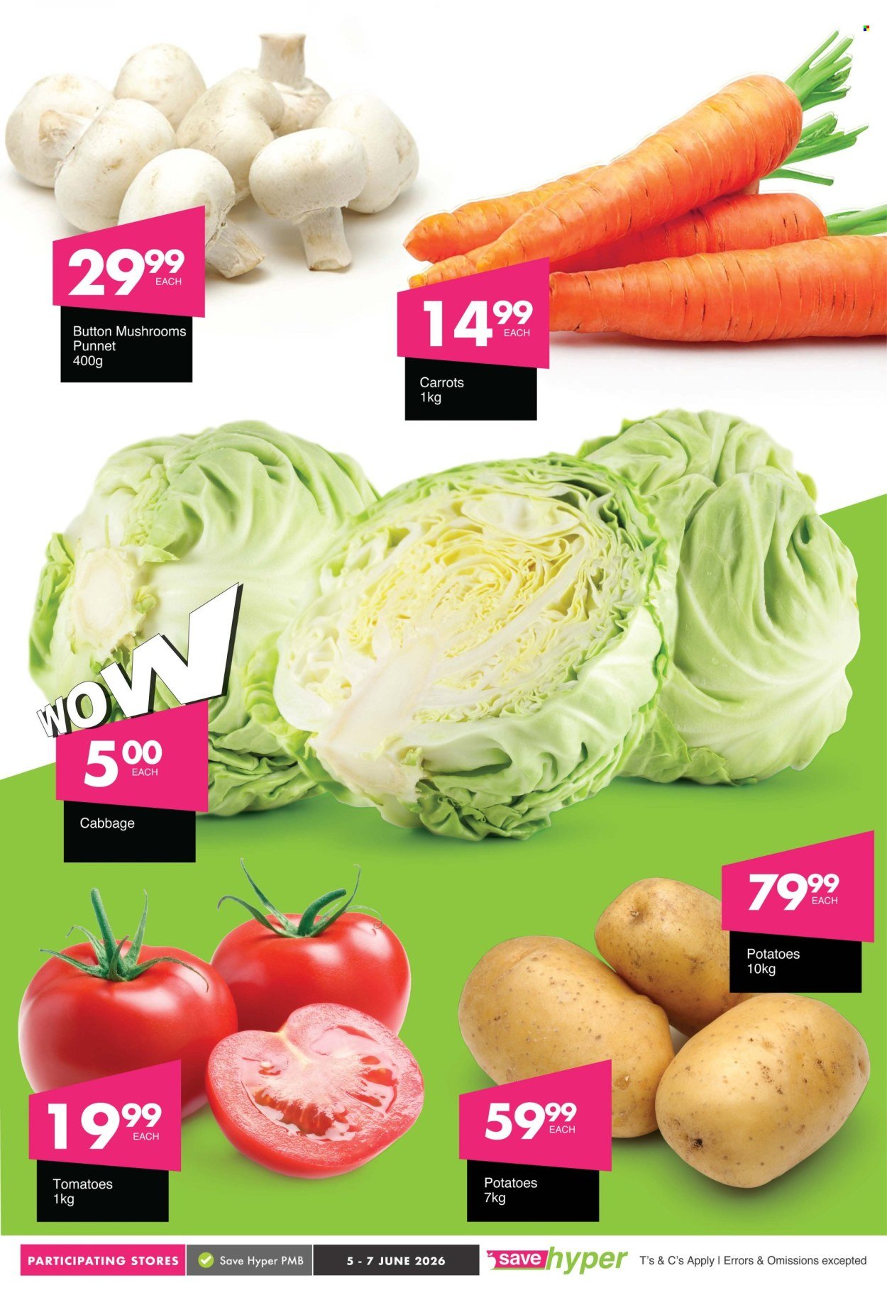 SAVE specials - From Friday 5 Jun 2026