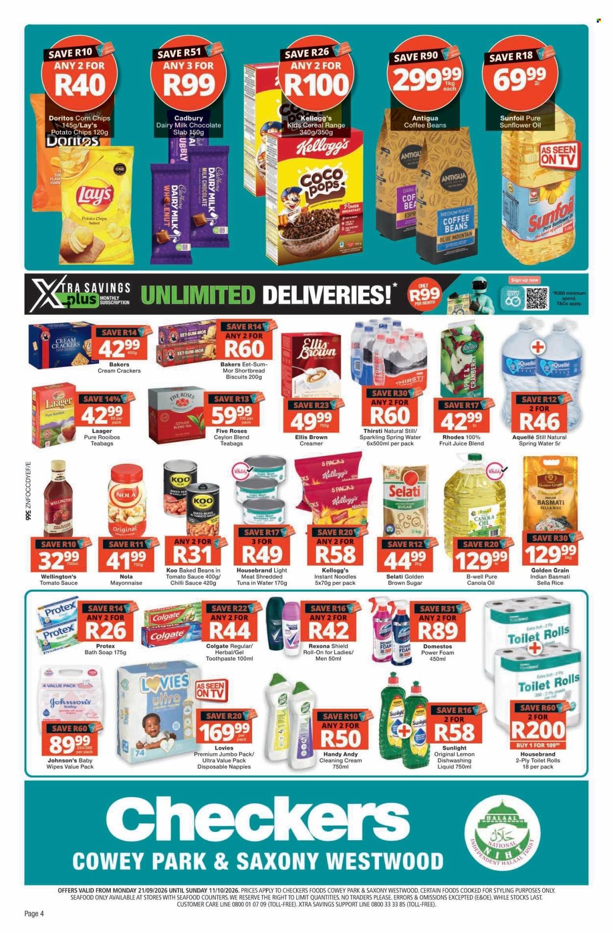 CHECKERS specials - September Month-End Promotion