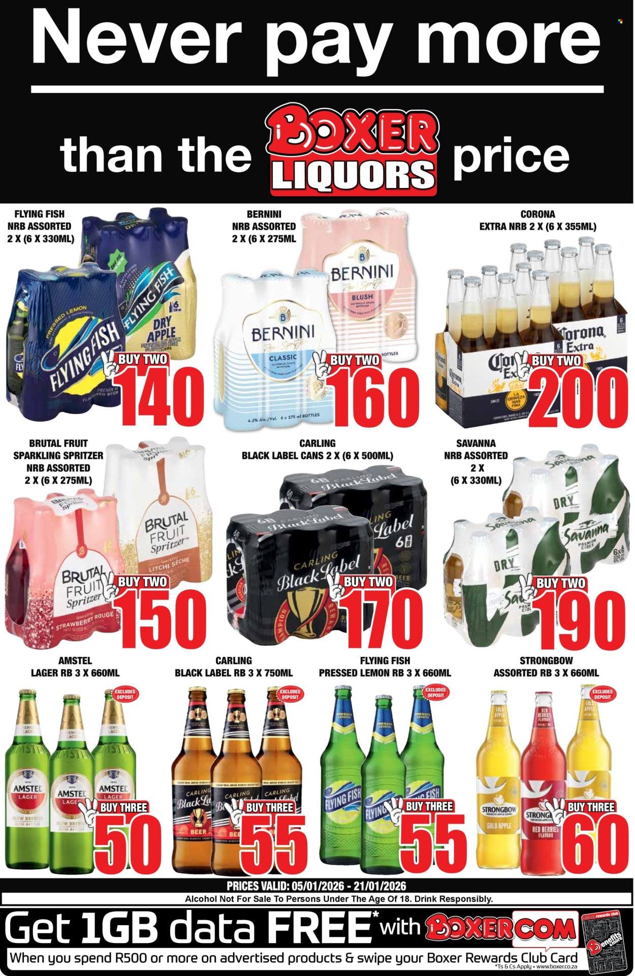BOXER specials - EC WC January Liquor (2026-01-05 - 2026-01-21) | 1