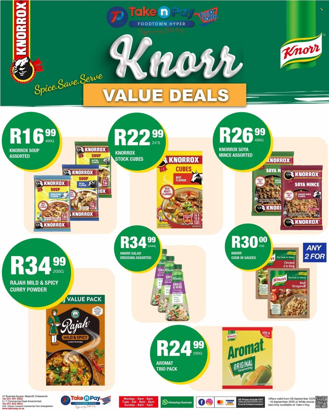 TAKE N PAY specials - From Monday 8 Sept 2025 (2025-09-08 - 2025-09-14) | 22