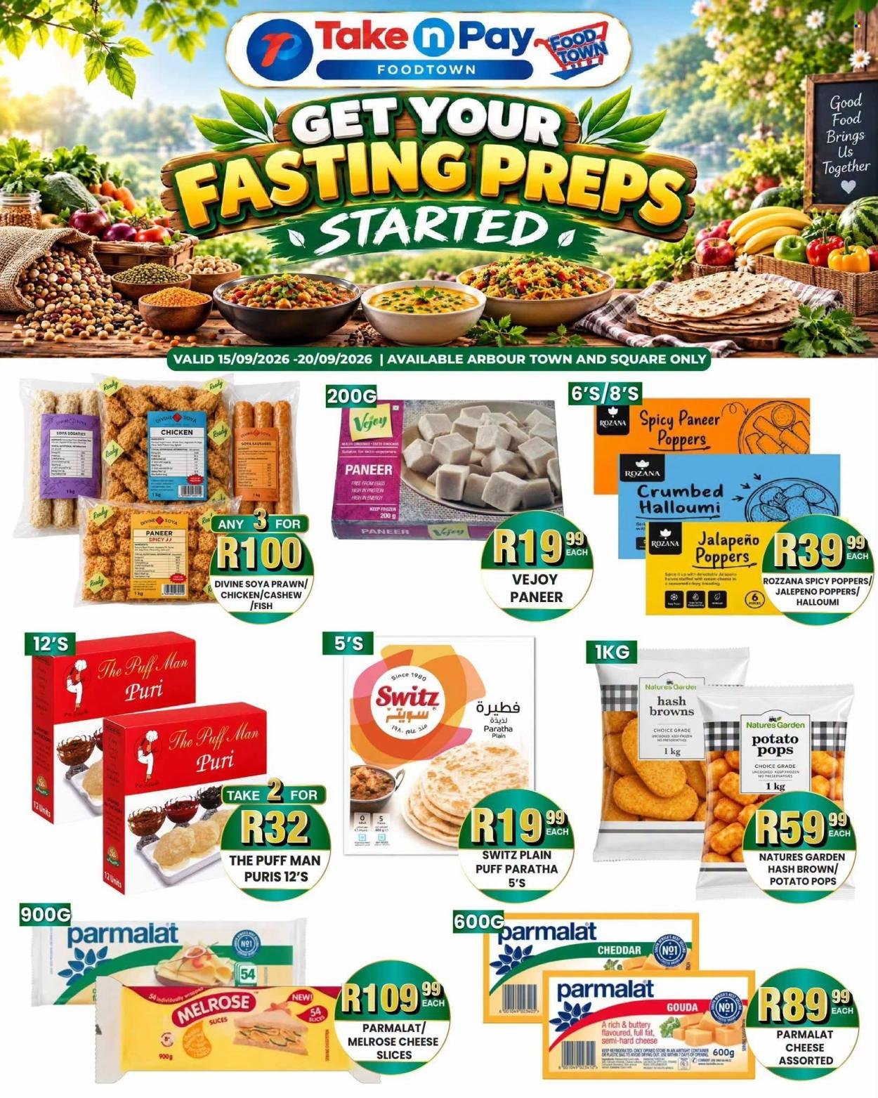 TAKE N PAY specials - From Tuesday 15 Sept 2026