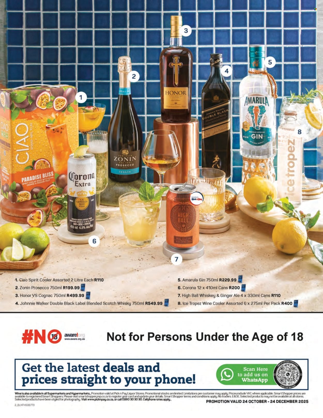 PICK N PAY specials - Summer Liquor Specials (2025-10-24 - 2025-12-24) | 2