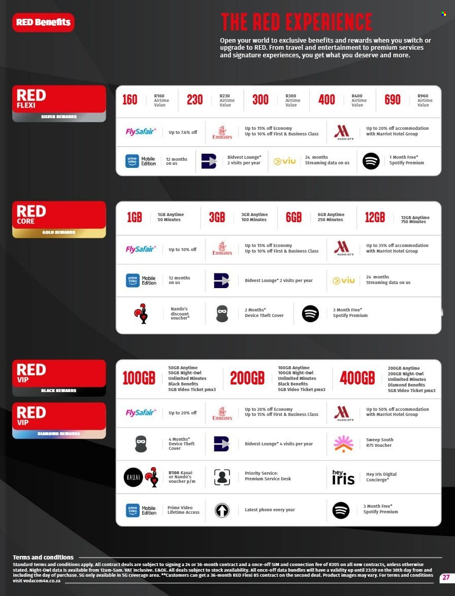 VODACOM specials - From Friday 7 Nov 2025 (2025-11-07 - 2025-12-08) | 27