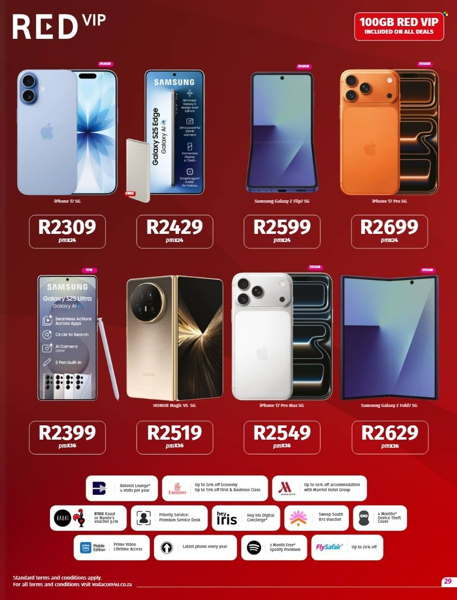 VODACOM specials - From Friday 7 Nov 2025 (2025-11-07 - 2025-12-08) | 29