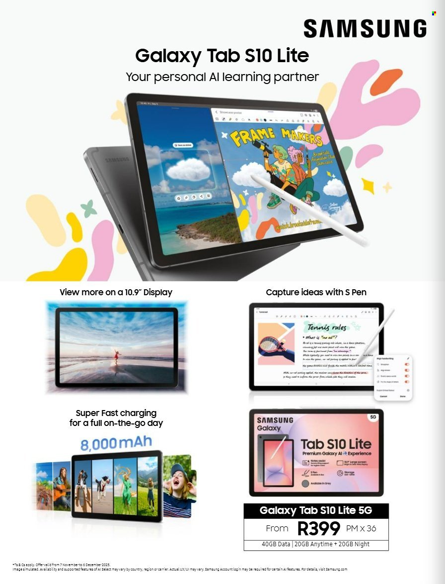 VODACOM specials - From Friday 7 Nov 2025 (2025-11-07 - 2025-12-08) | 8