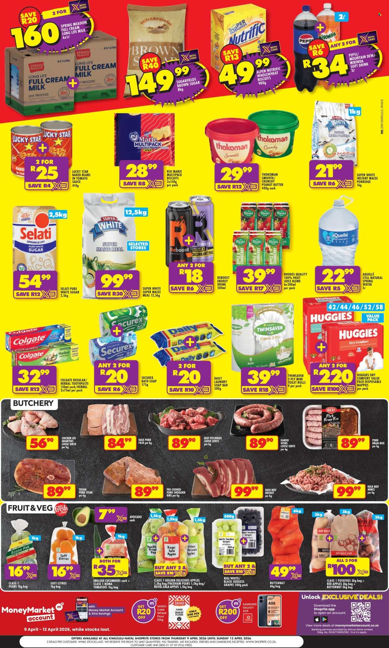SHOPRITE specials - Low Price Bonanza KwaZulu Natal (2026-04-09 - 2026-04-12) | 2