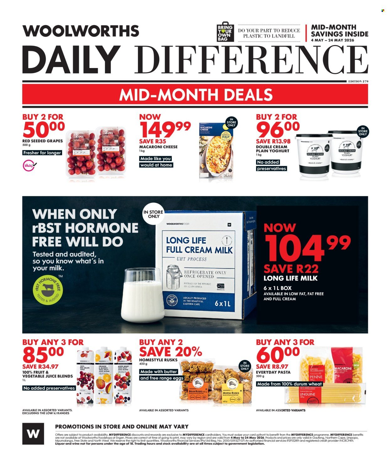 WOOLWORTHS specials - Daily Difference (2026-05-04 - 2026-05-24) | 8