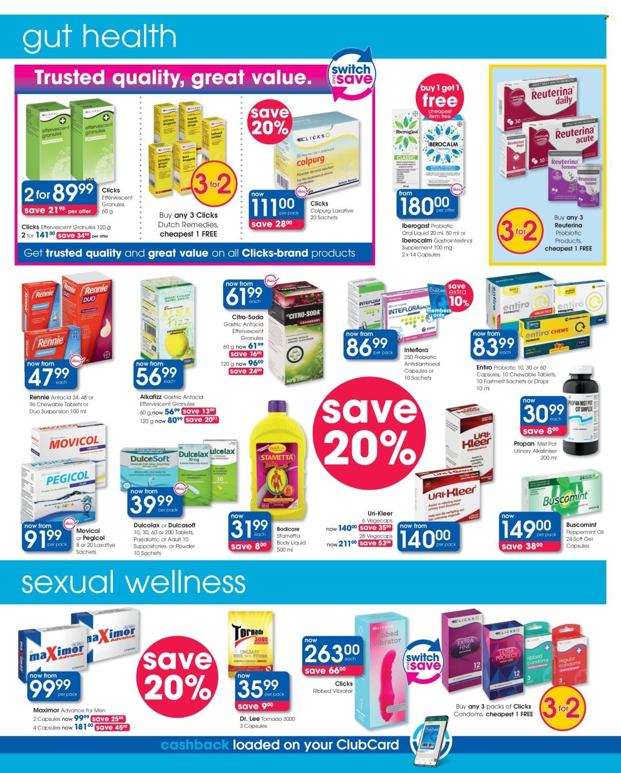 CLICKS specials - From Wednesday 25 Mar 2026 (2026-03-25 - 2026-04-08) | 34