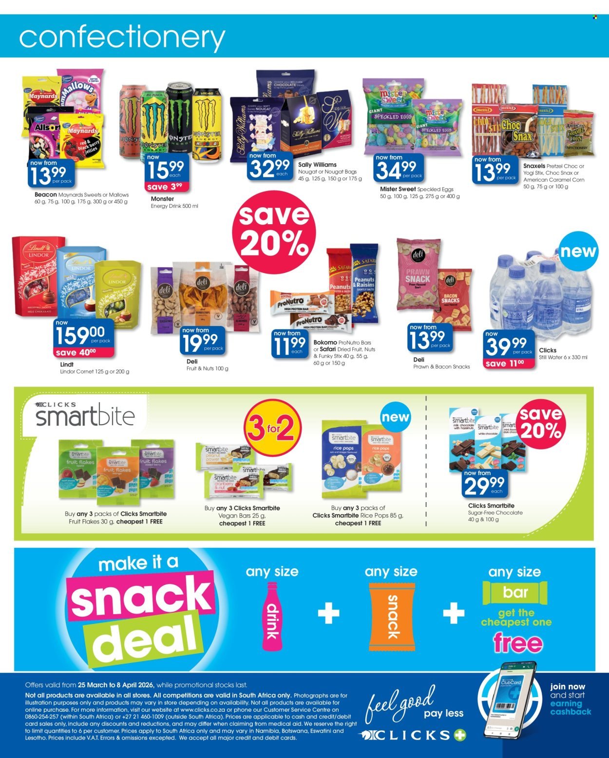 CLICKS specials - From Wednesday 25 Mar 2026 (2026-03-25 - 2026-04-08) | 48
