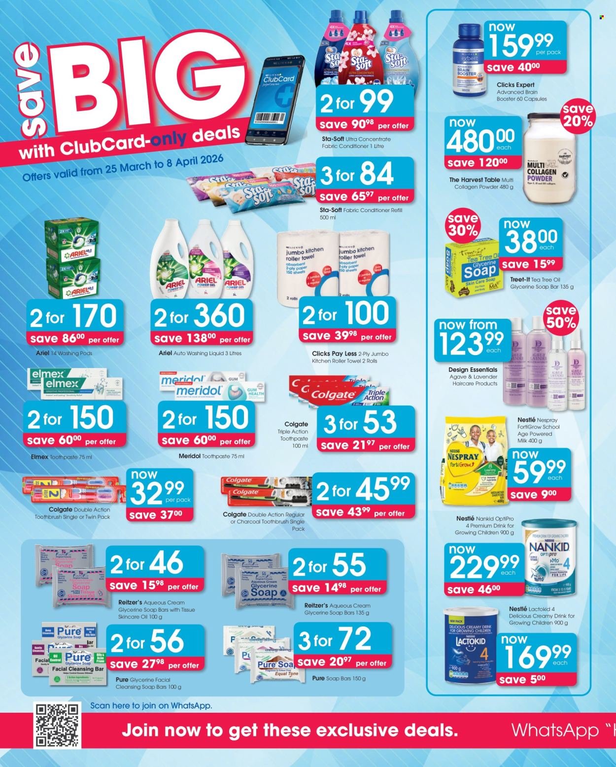 CLICKS specials - From Wednesday 25 Mar 2026 (2026-03-25 - 2026-04-08) | 6