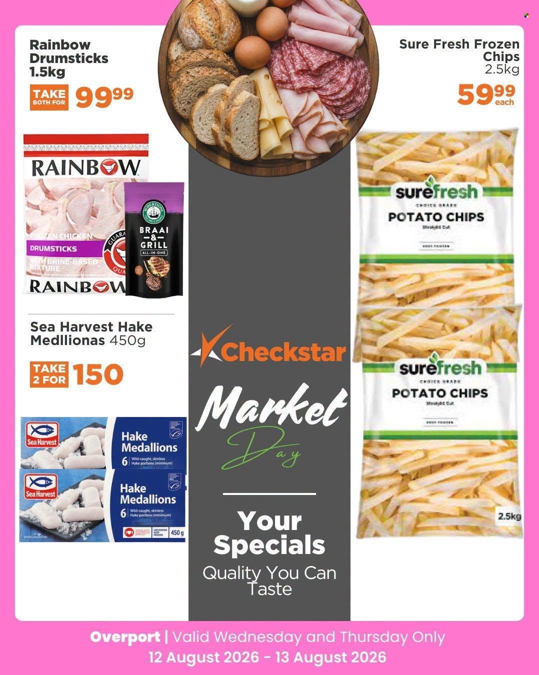 CHECKSTAR specials - From Wednesday 12 Aug 2026