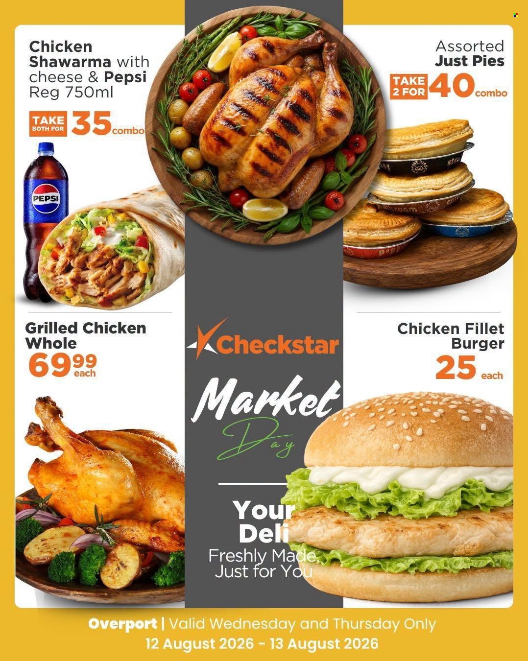 CHECKSTAR specials - From Wednesday 12 Aug 2026
