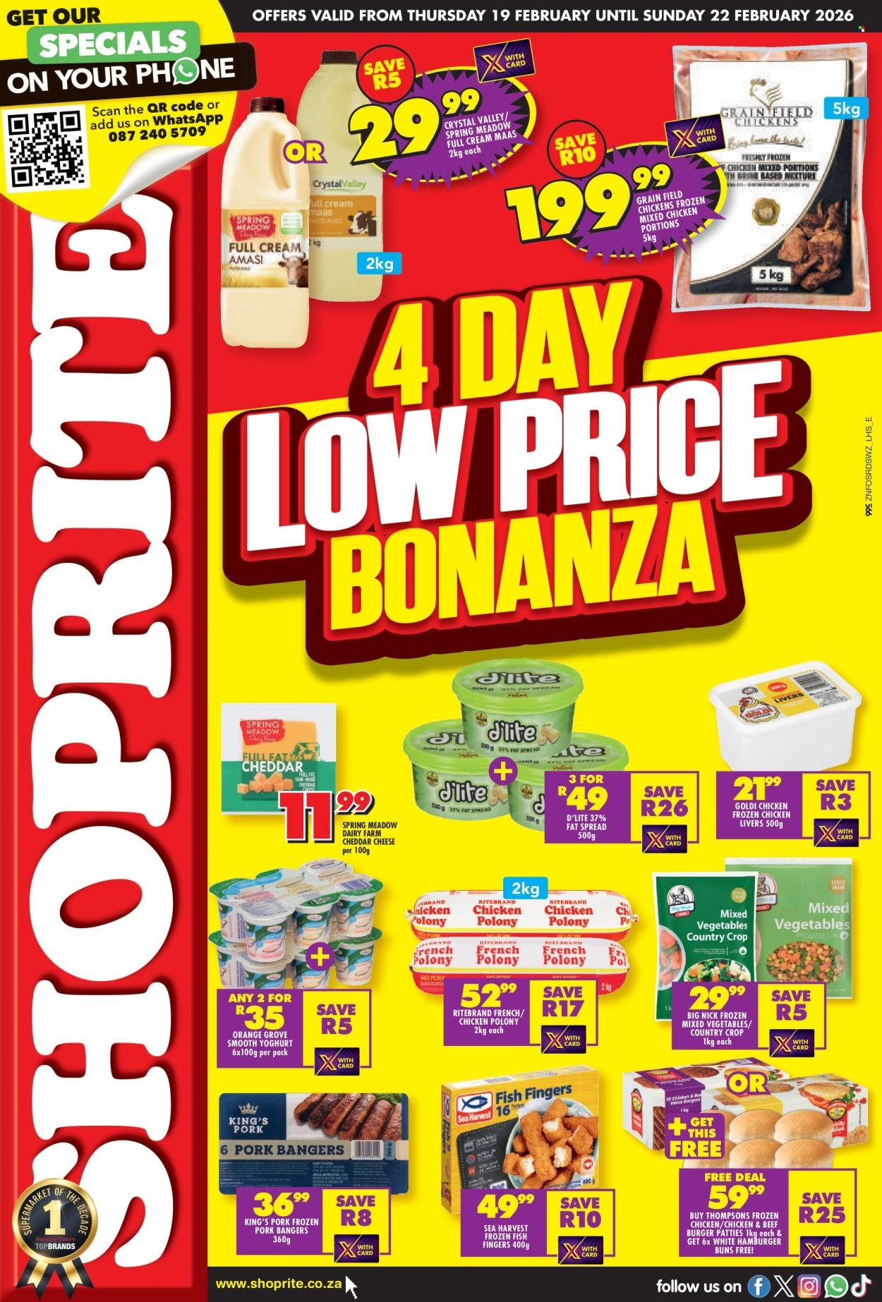SHOPRITE specials - Low Price Bonanza KwaZulu Natal (2026-02-19 - 2026-02-22) | 1