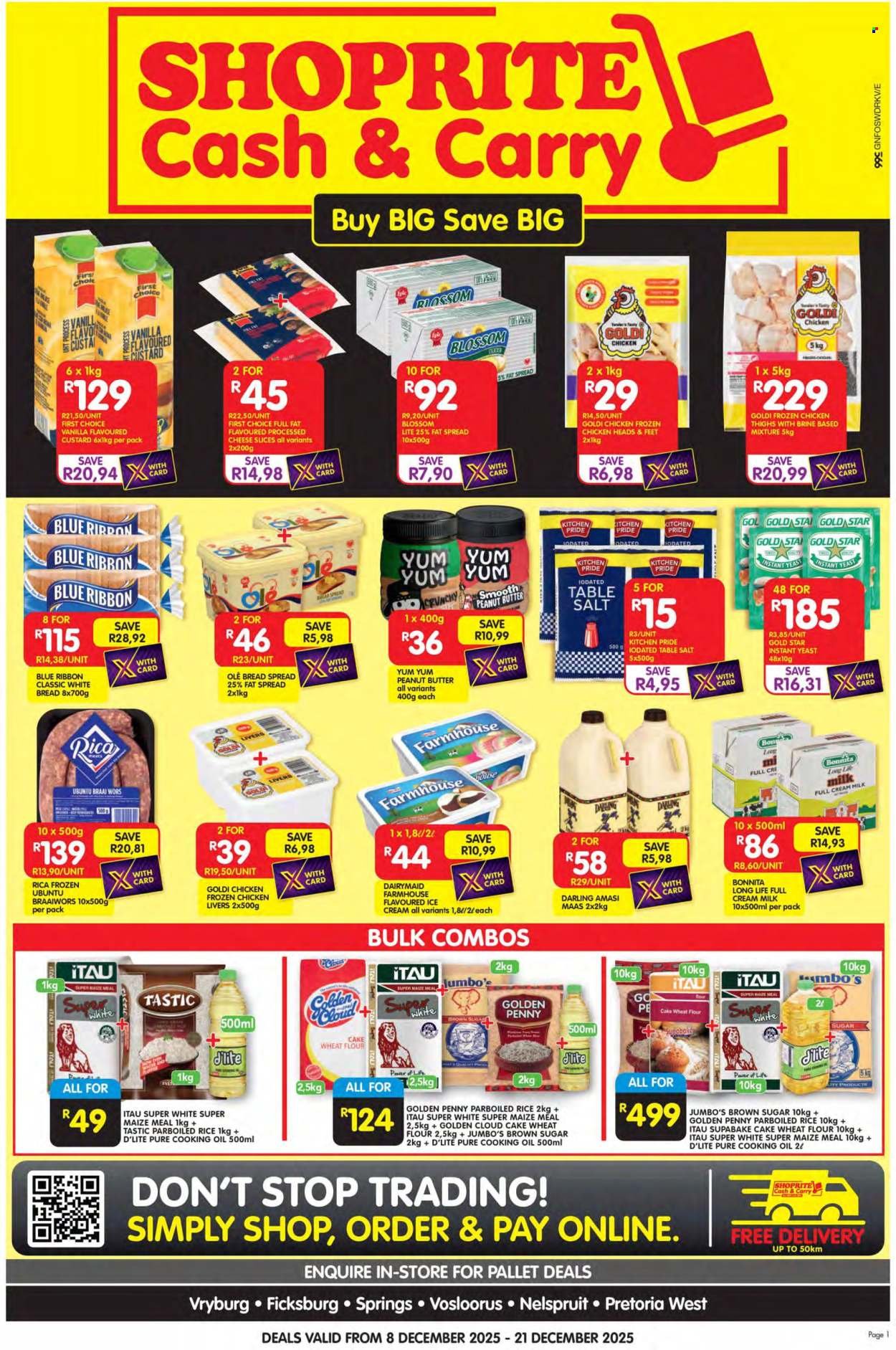 SHOPRITE specials - Cash & Carry Mid Month Savings Selected Stores (2025-12-08 - 2025-12-21) | 1