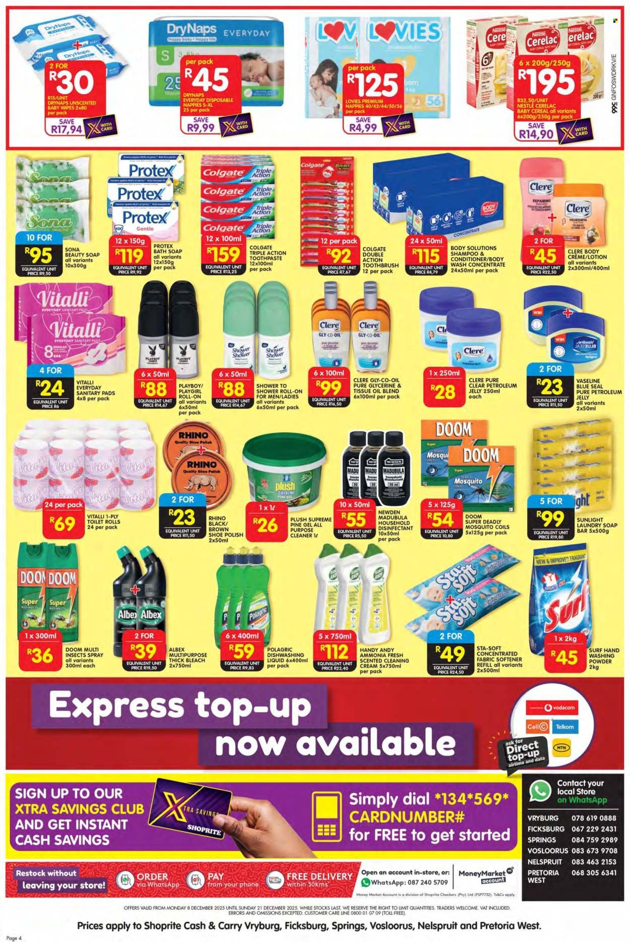 SHOPRITE specials - Cash & Carry Mid Month Savings Selected Stores (2025-12-08 - 2025-12-21) | 4