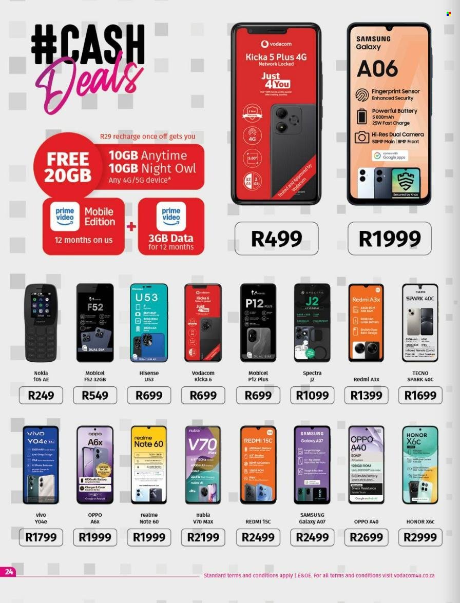 VODACOM specials - From Friday 6 Feb 2026 (2026-02-06 - 2026-03-05) | 24