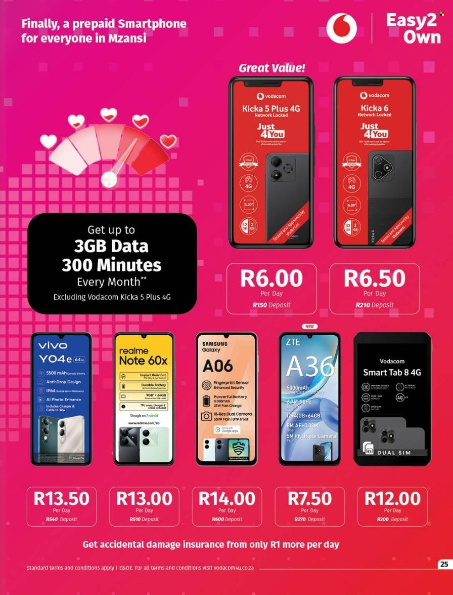 VODACOM specials - From Friday 6 Feb 2026 (2026-02-06 - 2026-03-05) | 25