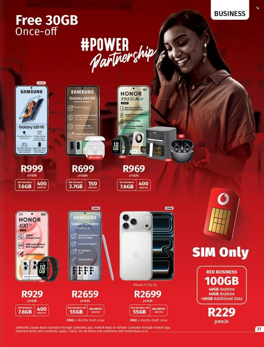 VODACOM specials - From Friday 6 Feb 2026 (2026-02-06 - 2026-03-05) | 31