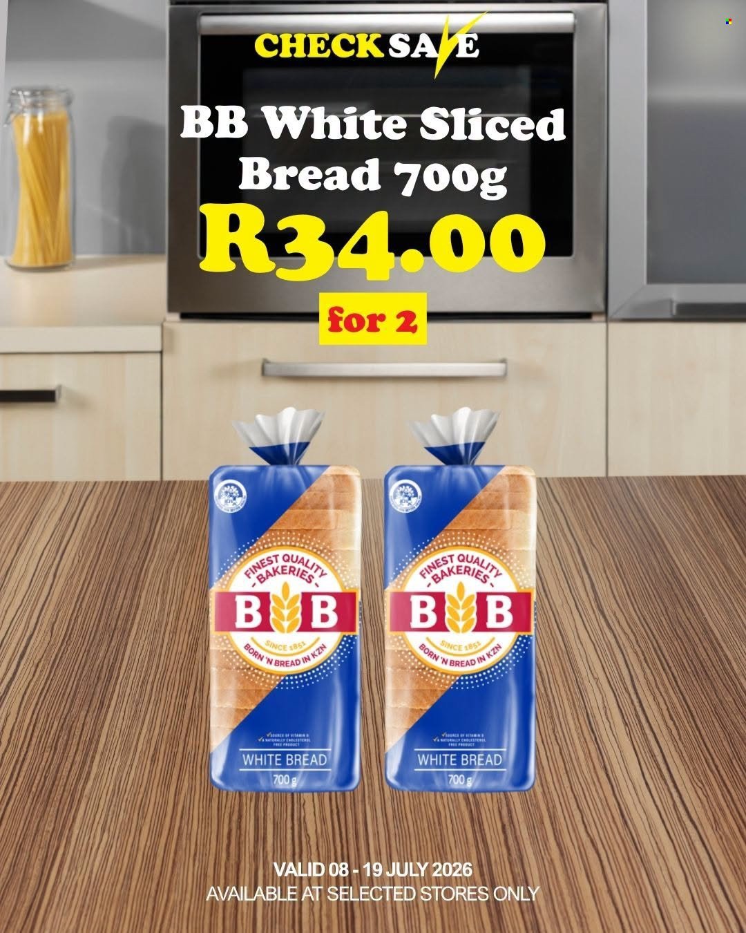 CHECK SAVE specials - From Wednesday 8 Jul 2026