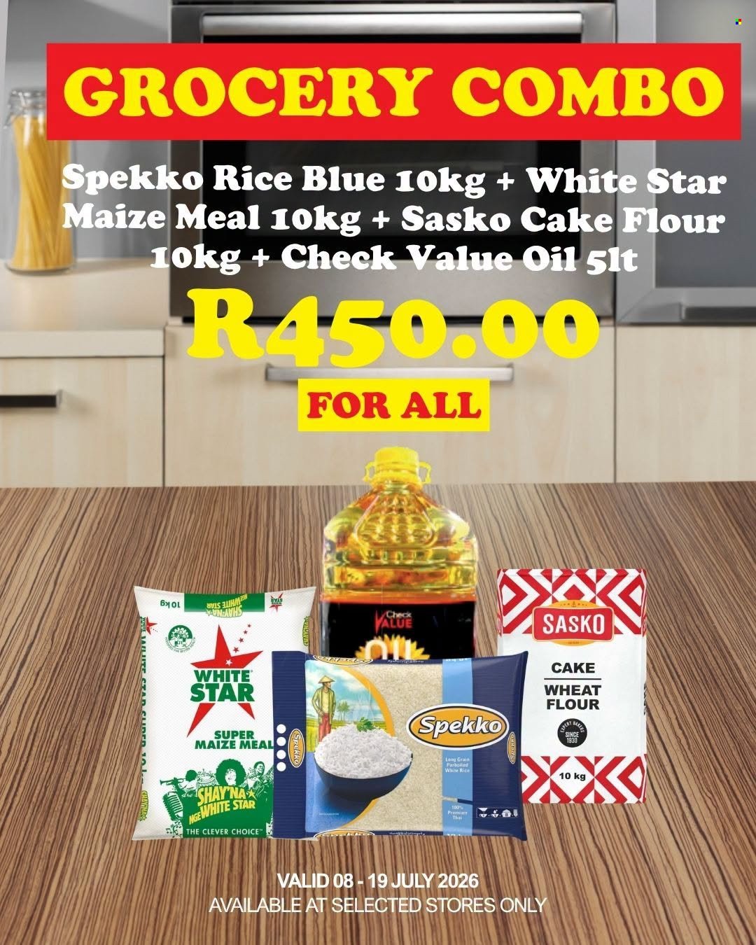 CHECK SAVE specials - From Wednesday 8 Jul 2026