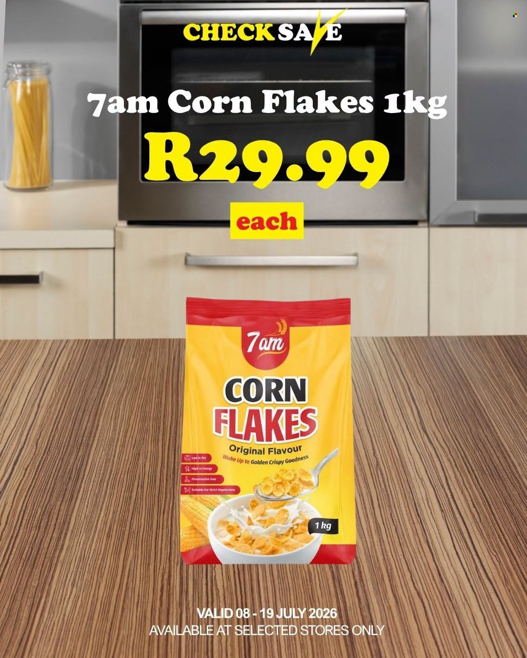CHECK SAVE specials - From Wednesday 8 Jul 2026