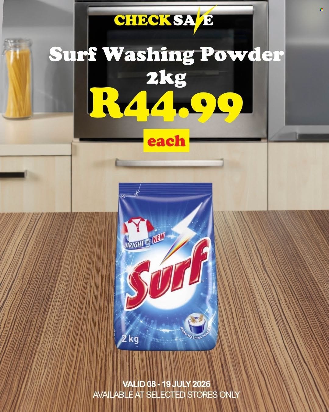 CHECK SAVE specials - From Wednesday 8 Jul 2026