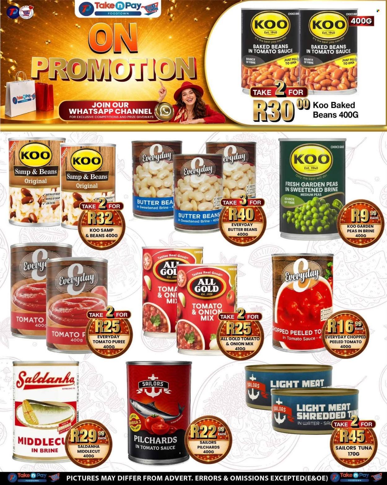 TAKE N PAY specials - From Monday 17 Aug 2026