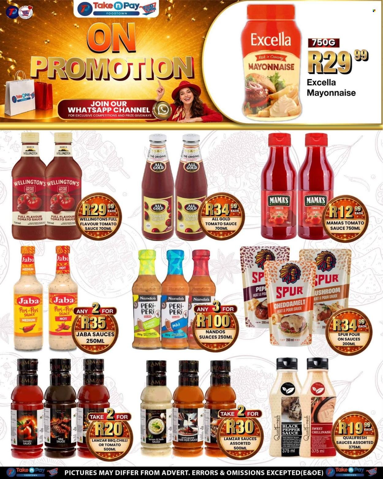 TAKE N PAY specials - From Monday 17 Aug 2026