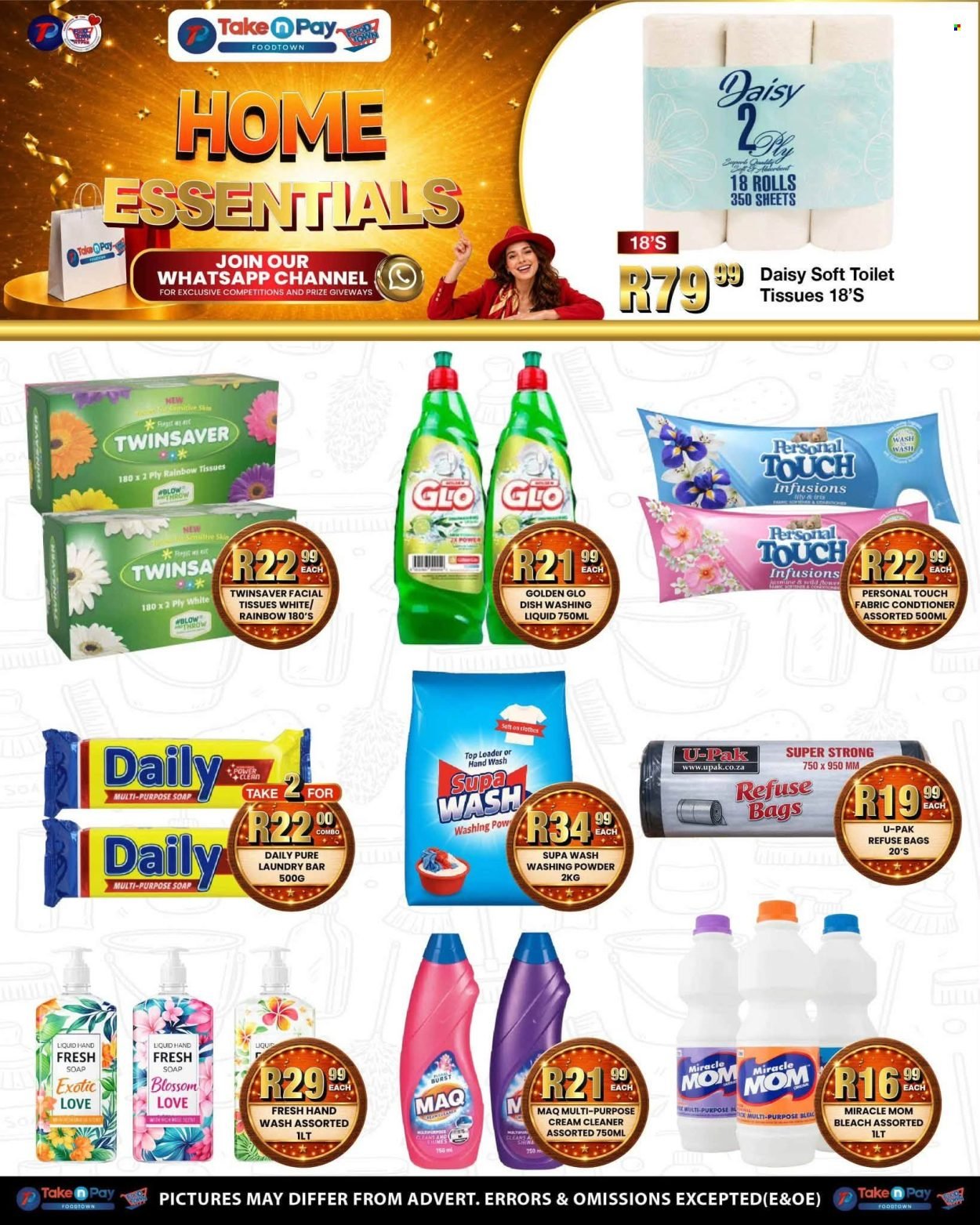 TAKE N PAY specials - From Monday 17 Aug 2026