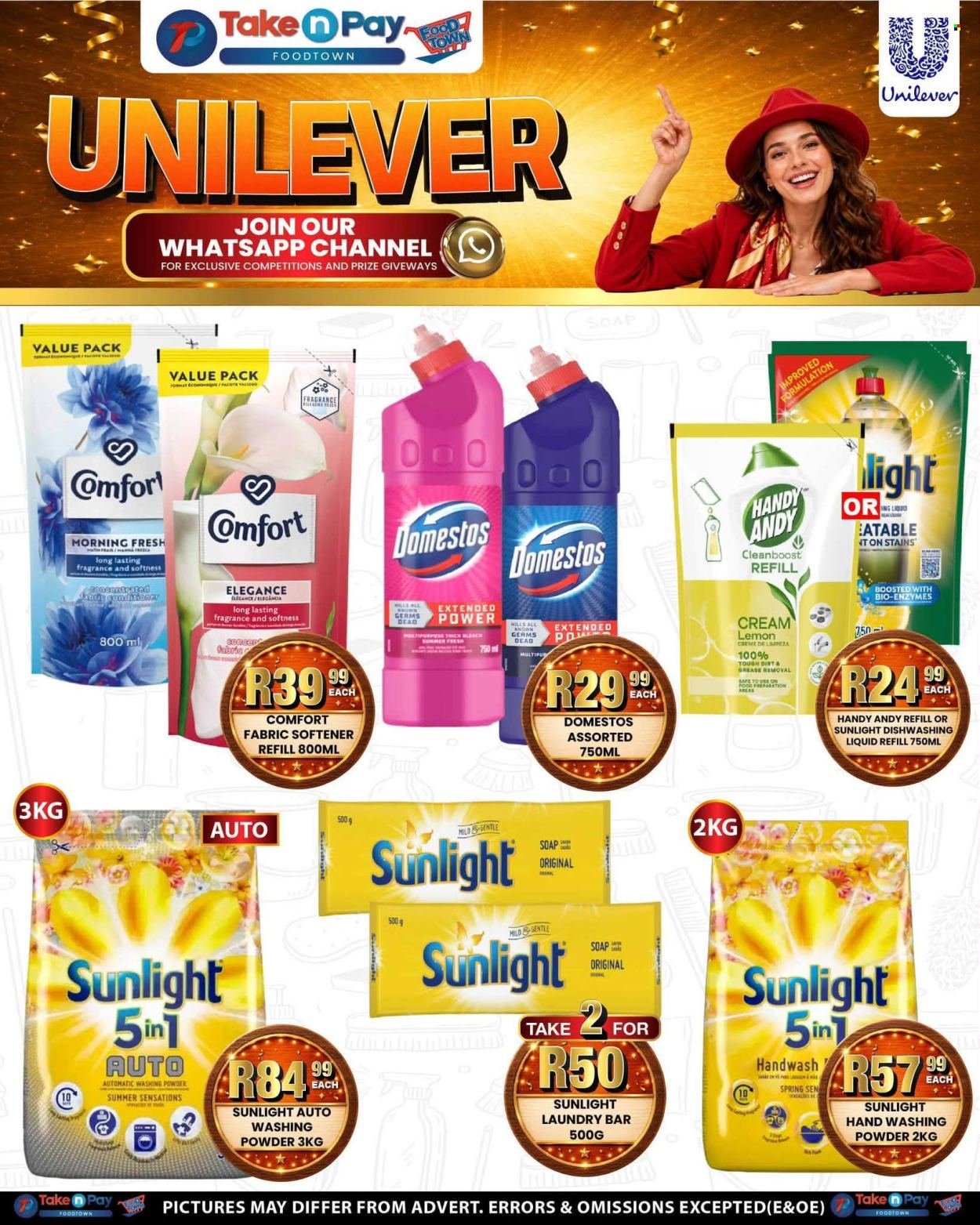 TAKE N PAY specials - From Monday 17 Aug 2026