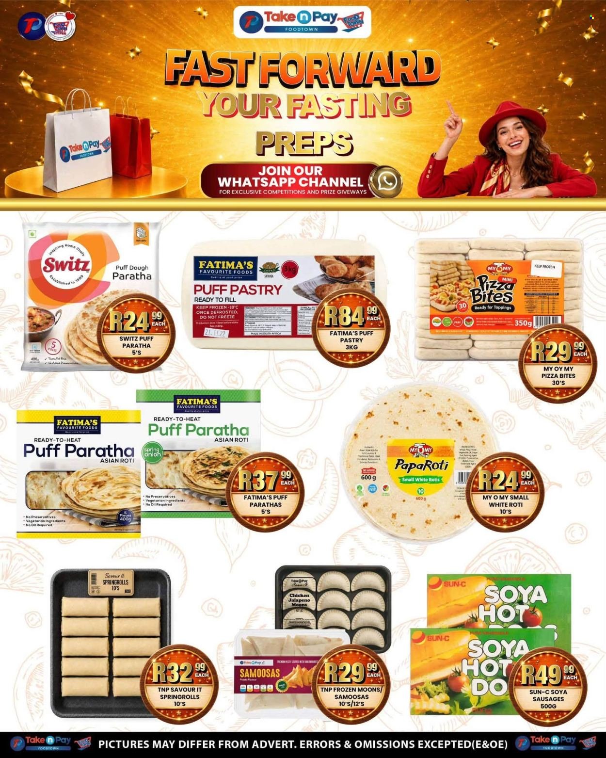 TAKE N PAY specials - From Monday 17 Aug 2026