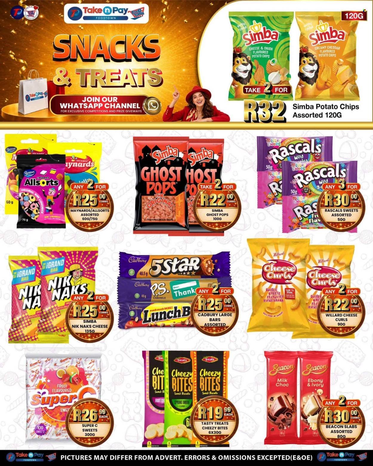 TAKE N PAY specials - From Monday 17 Aug 2026
