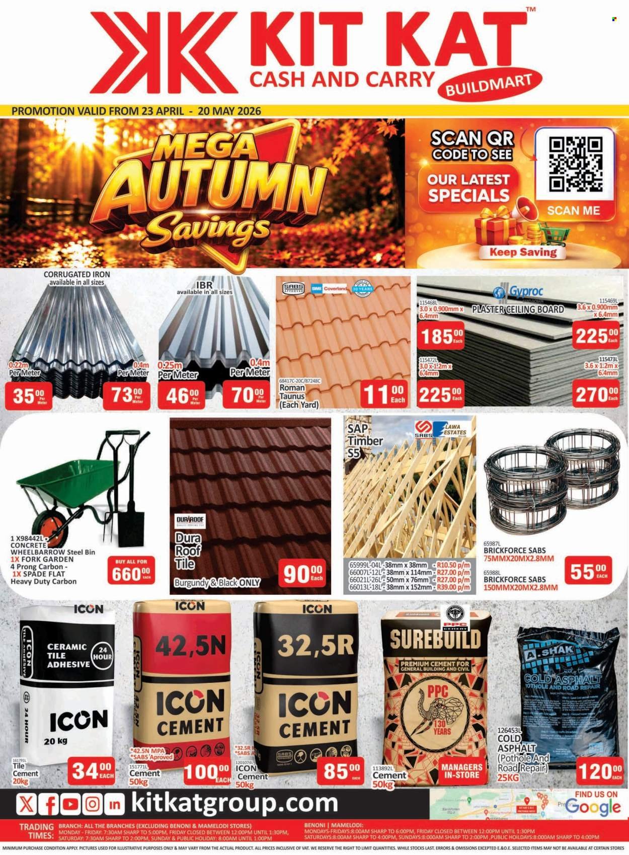 KIT KAT CASH & CARRY specials - Buildmart - Mega Autumn Savings (2026-04-23 - 2026-05-20) | 1