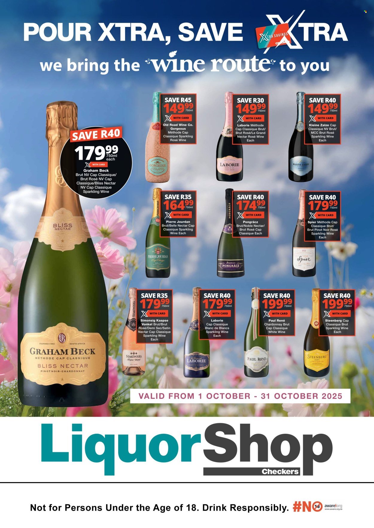 CHECKERS specials - October Wine promotion (2025-10-01 - 2025-10-31) | 1