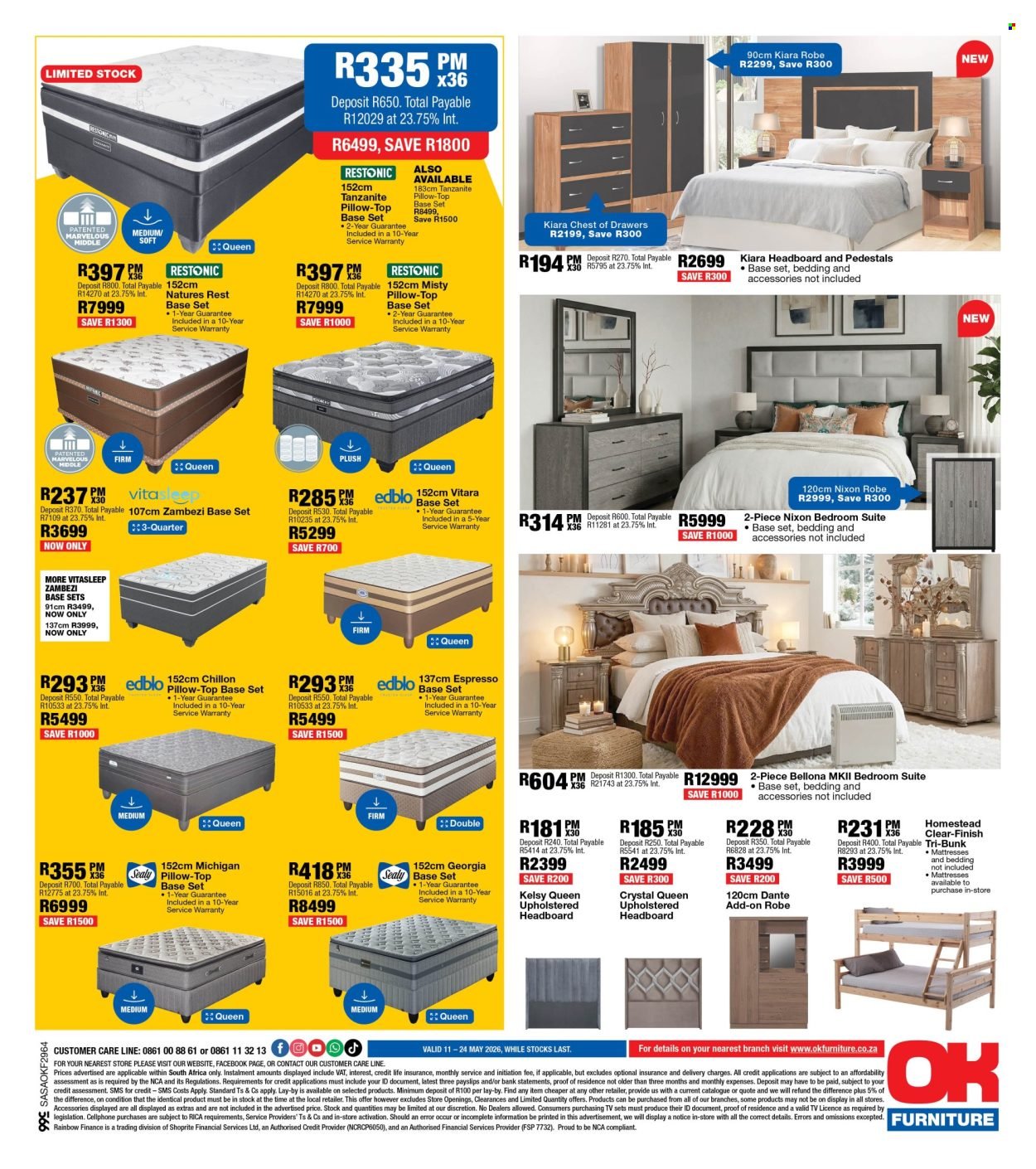 OK FURNITURE specials - From Monday 11 May 2026 (2026-05-11 - 2026-05-24) | 8