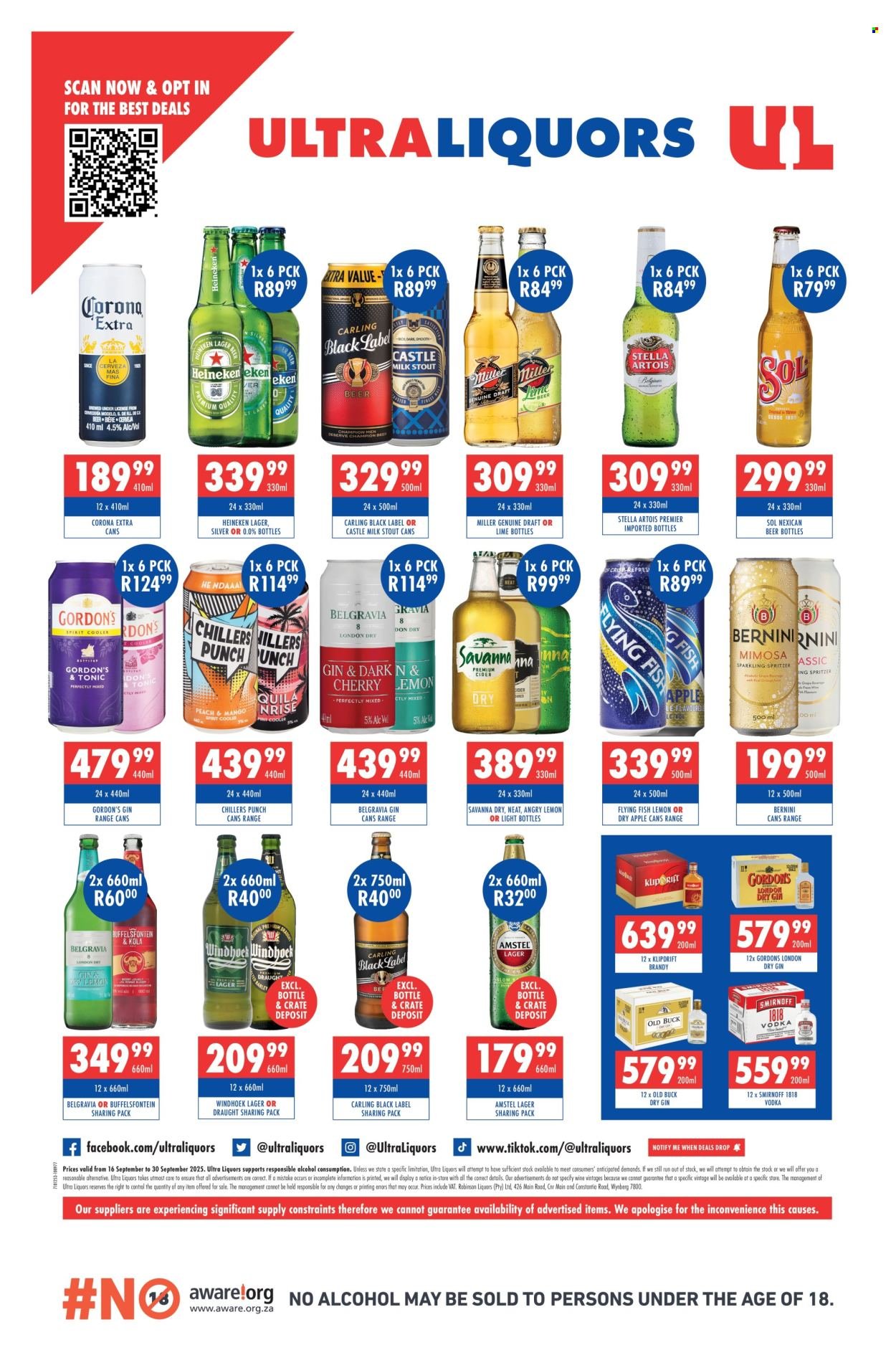 ULTRA LIQUORS specials - From Tuesday 16 Sept 2025 (2025-09-16 - 2025-09-30) | 3