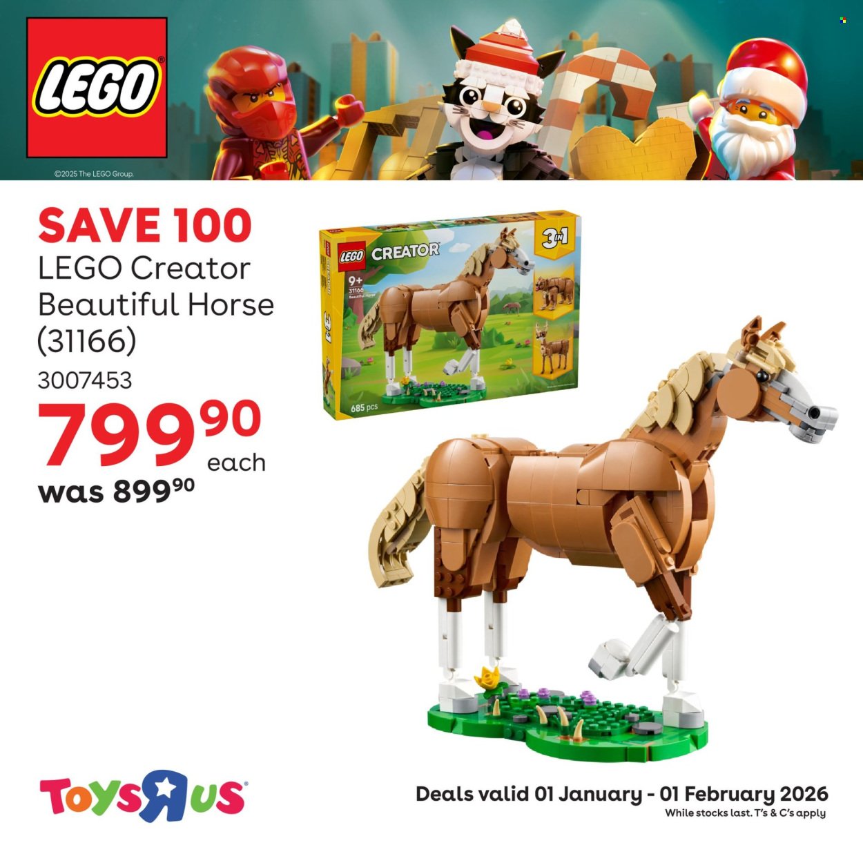 TOYS R US specials - From Thursday 1 Jan 2026 (2026-01-01 - 2026-02-01) | 4
