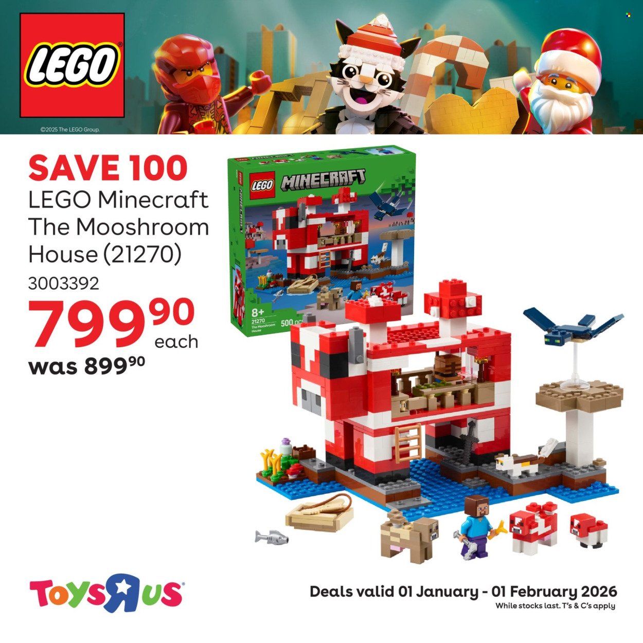 TOYS R US specials - From Thursday 1 Jan 2026 (2026-01-01 - 2026-02-01) | 7