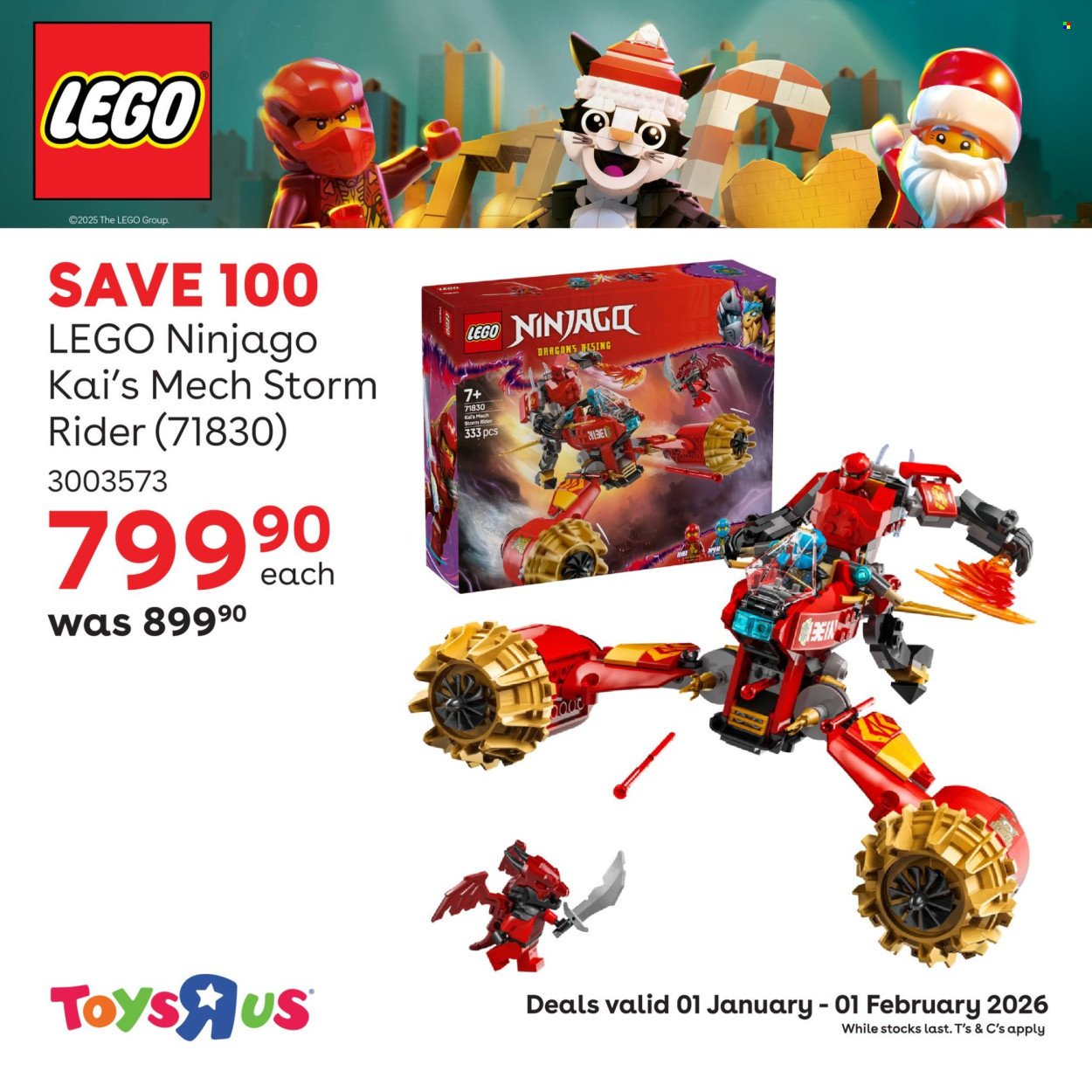 TOYS R US specials - From Thursday 1 Jan 2026 (2026-01-01 - 2026-02-01) | 8