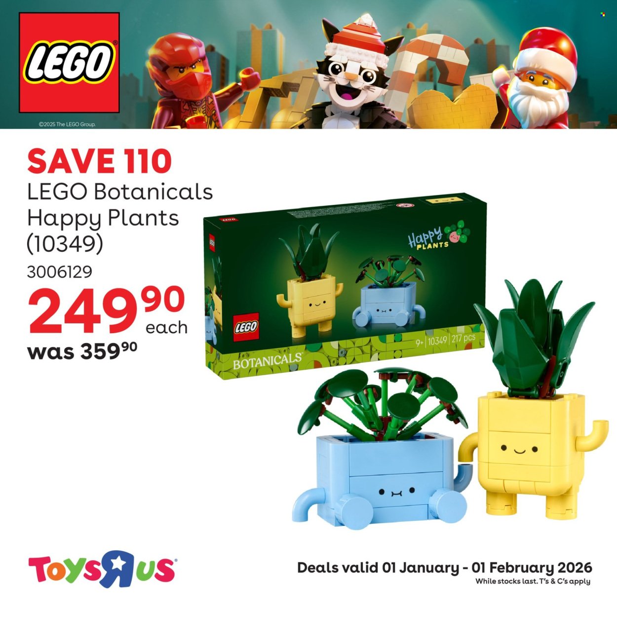 TOYS R US specials - From Thursday 1 Jan 2026 (2026-01-01 - 2026-02-01) | 9