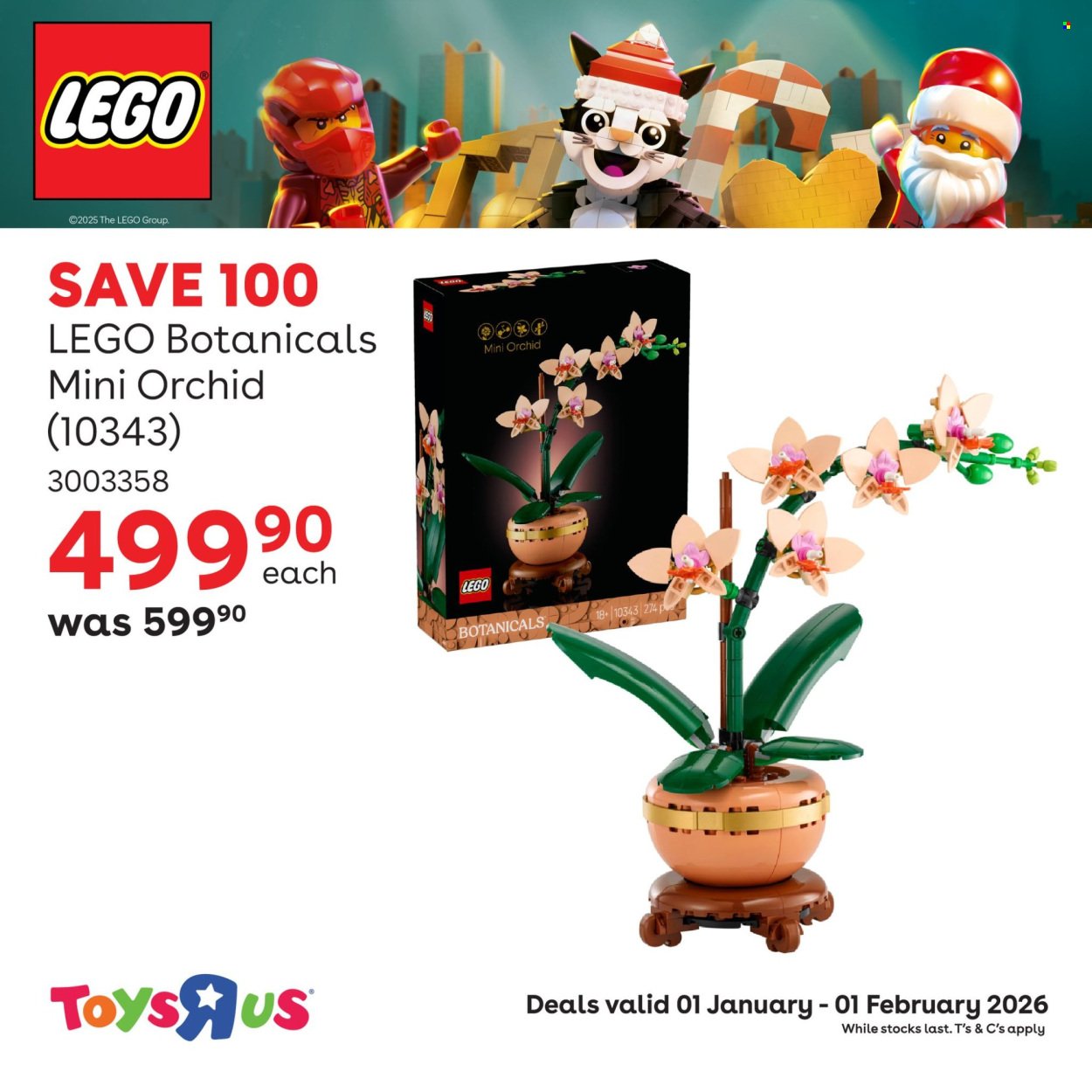 TOYS R US specials - From Thursday 1 Jan 2026 (2026-01-01 - 2026-02-01) | 10