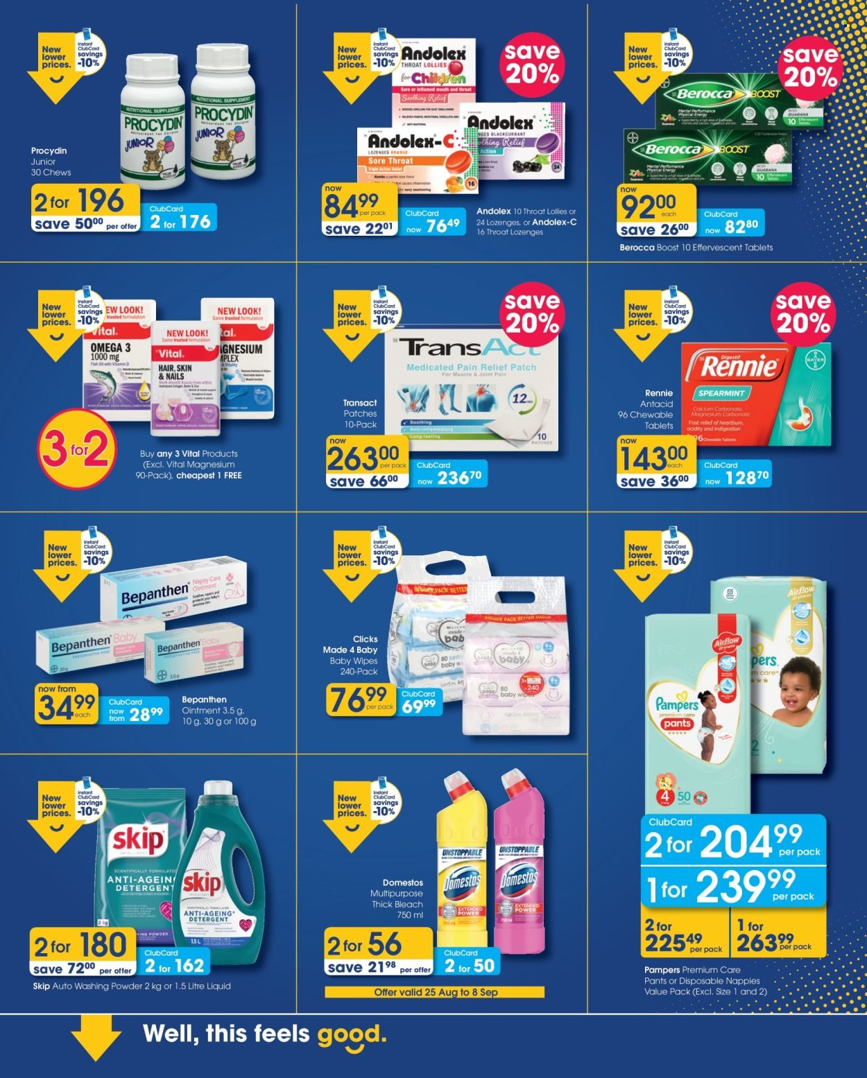 CLICKS specials - From Wednesday 9 Sept 2026