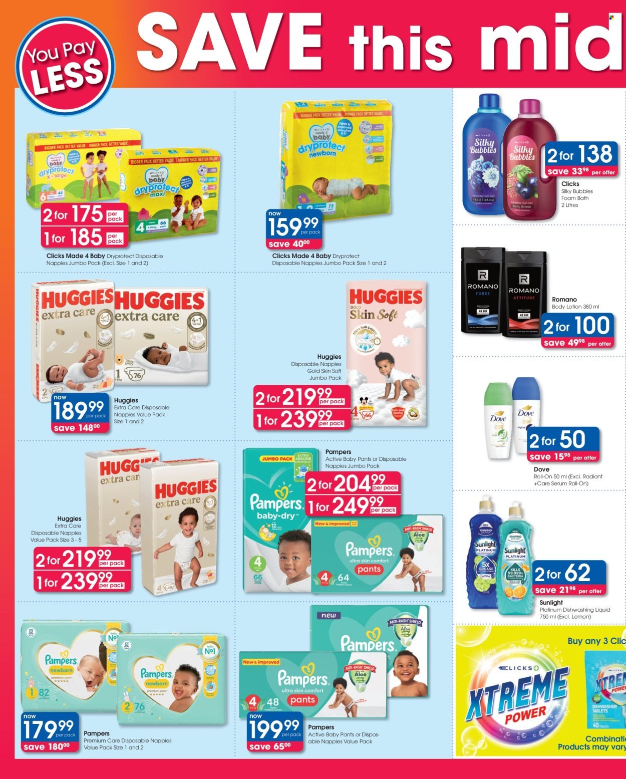 CLICKS specials - From Wednesday 9 Sept 2026