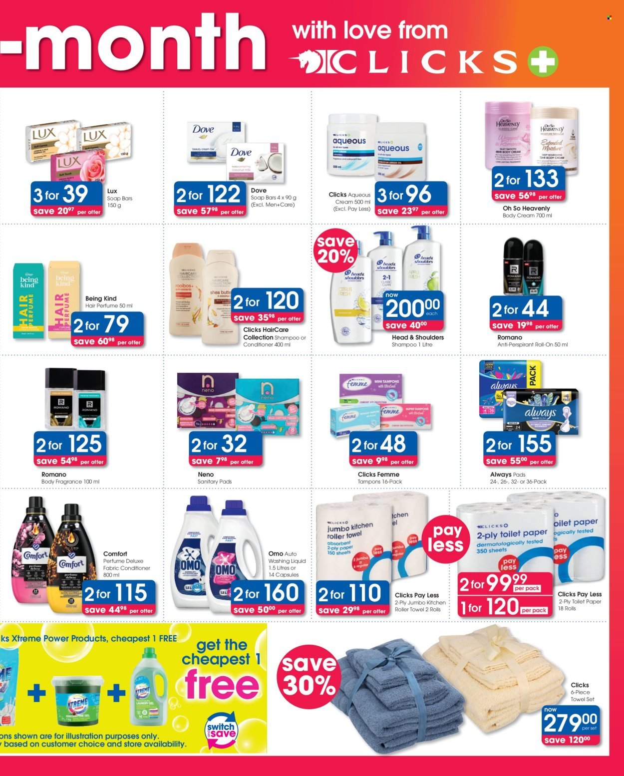 CLICKS specials - From Wednesday 9 Sept 2026