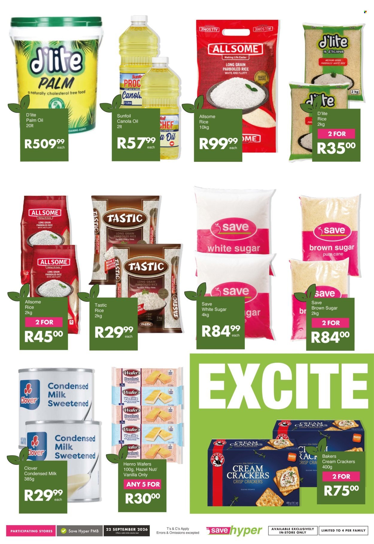 SAVE specials - From Tuesday 22 Sept 2026